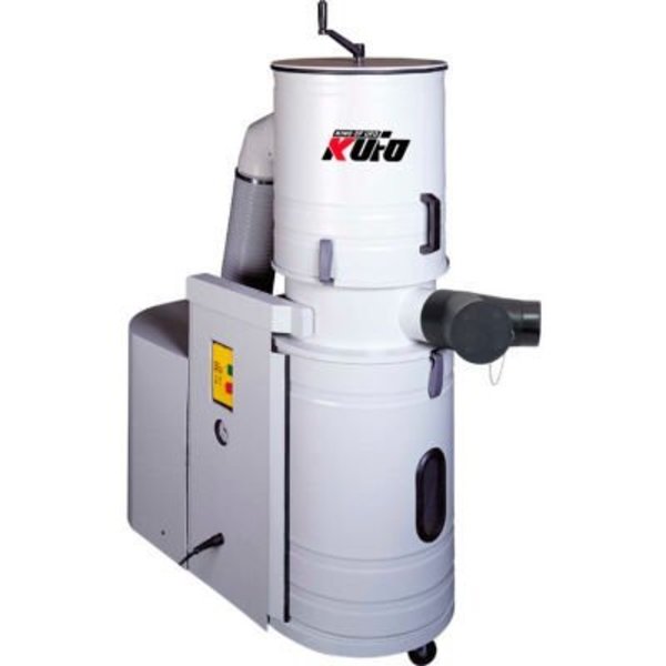 Air Foxx Kufo Seco 3HP 1 Phase Total Enclosed Canister Dust Collector - UFO-DC103